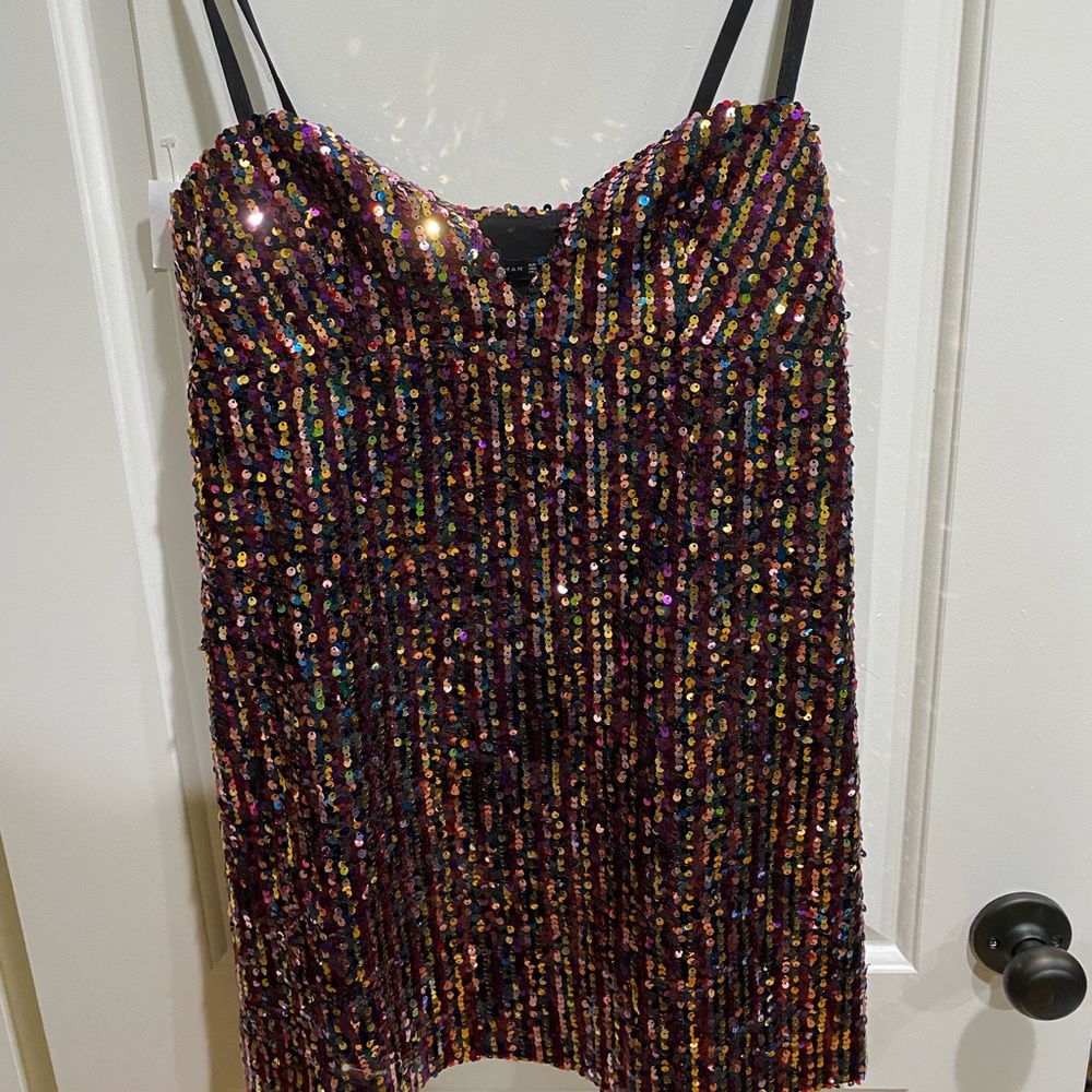 Brand New Zara Sequin Mini